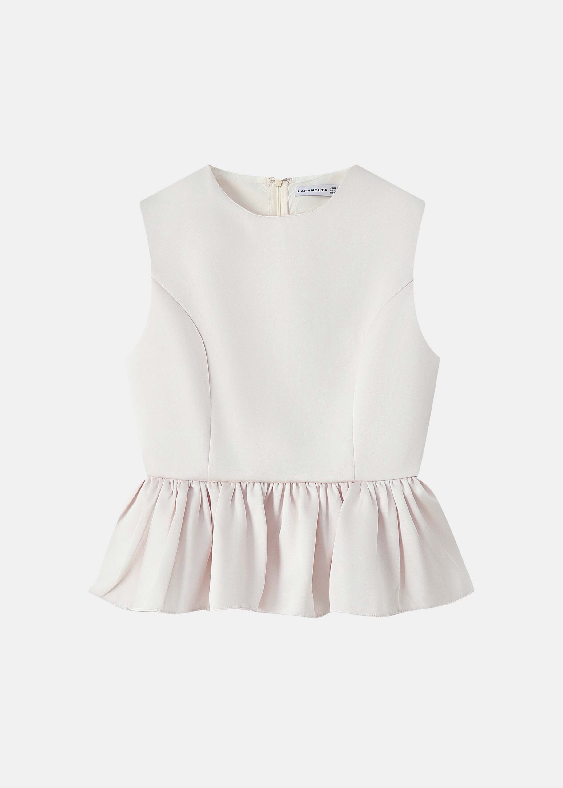 6126216045904-a Women Satin Sleeveless Top - Image 1