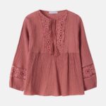 Women Blouse with Crochet