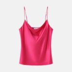 Women Satin Sleeveless Blouse