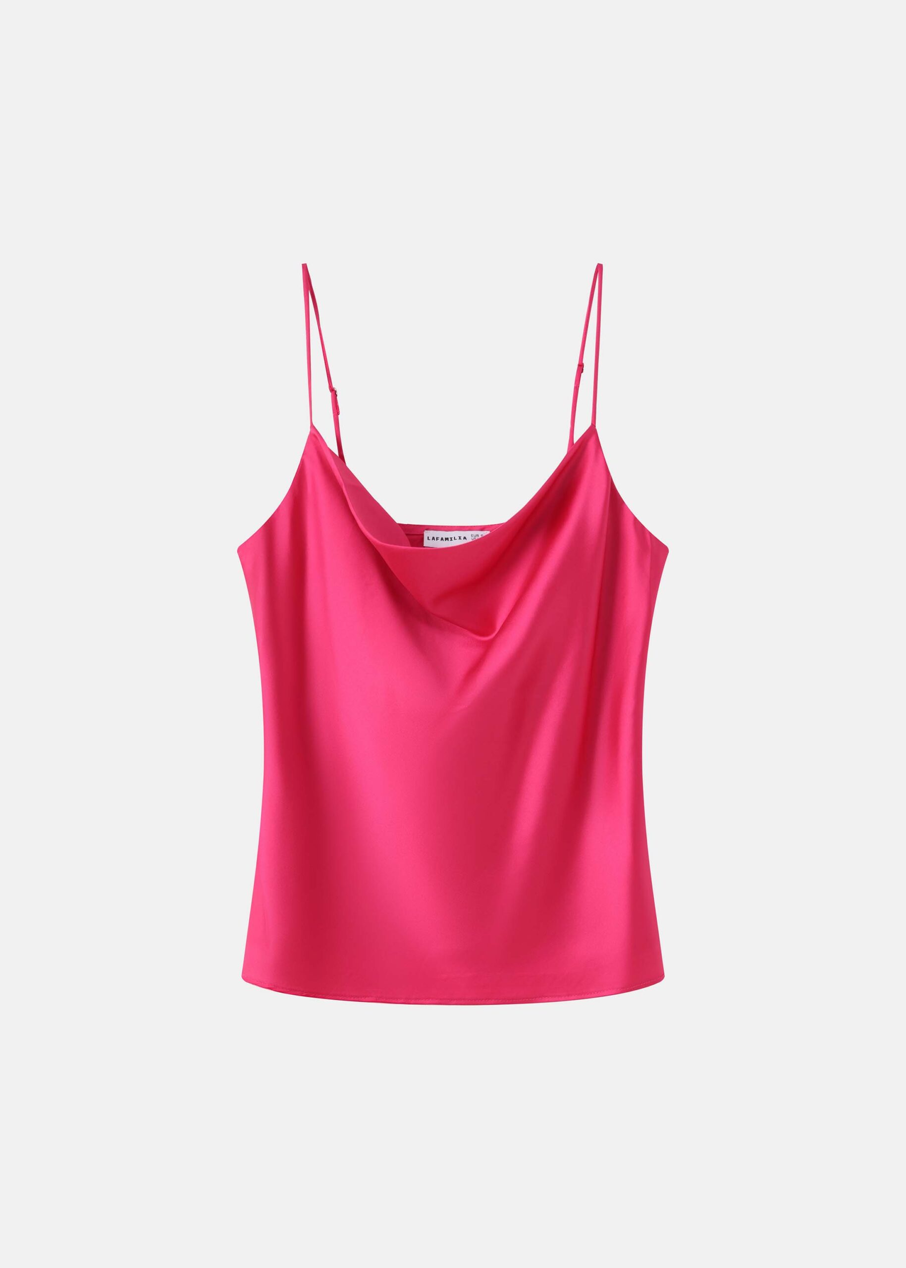 6126216053214-a Women Satin Sleeveless Blouse - Image 1
