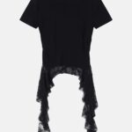 Women T-shirt with Lace