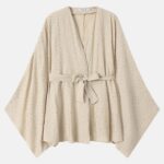 كارديجان نسائي Kimono مزين بالستراس
