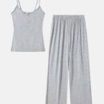 Women Pajama Set With Lace