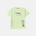 Kids Boy Drawings Printed T-Shirt