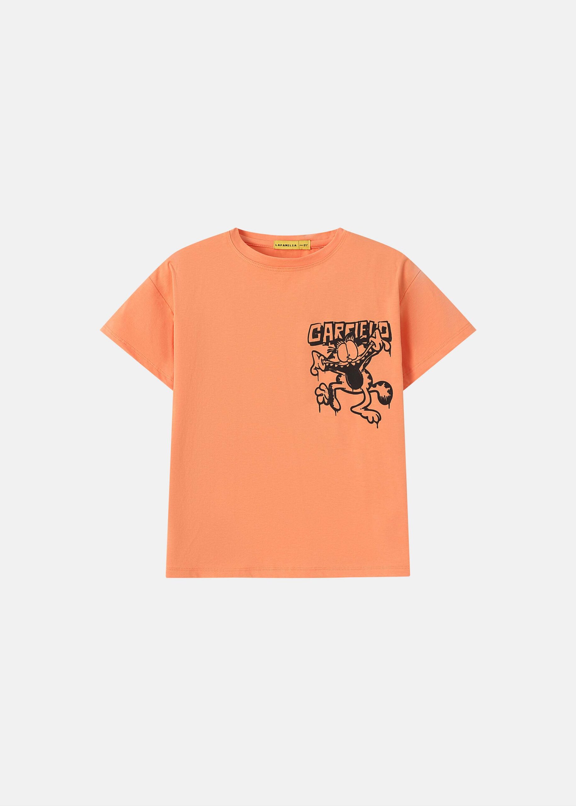 6126316055921-a Kids Boy "Garfield" T-Shirt - Image 1