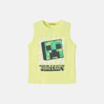 توب أطفال ولادي بدون أكمام "Minecraft"