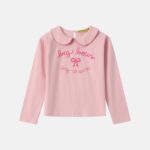 Kids Girl Bow Printed Blouse