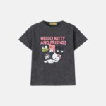 تيشيرت أطفال بناتي "Hello Kitty and Friends"