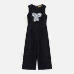 Kids Girl Knitted Jumpsuit