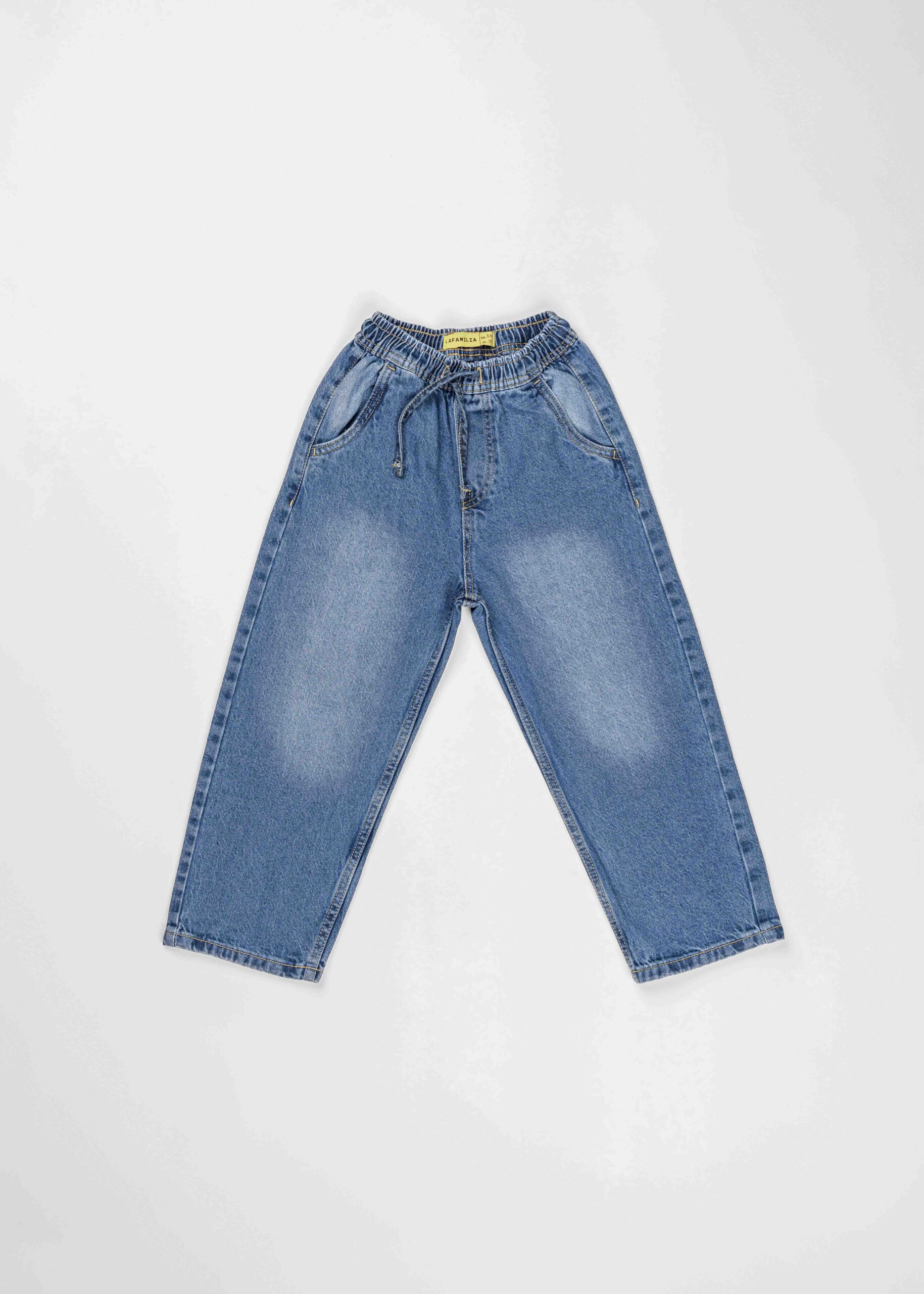 6126308032209-a Kids Boy Straight-Fit Jeans Trouser - Image 1
