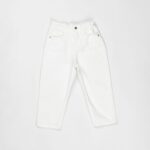 Kids Girl Mom-Fit Jeans Trouser
