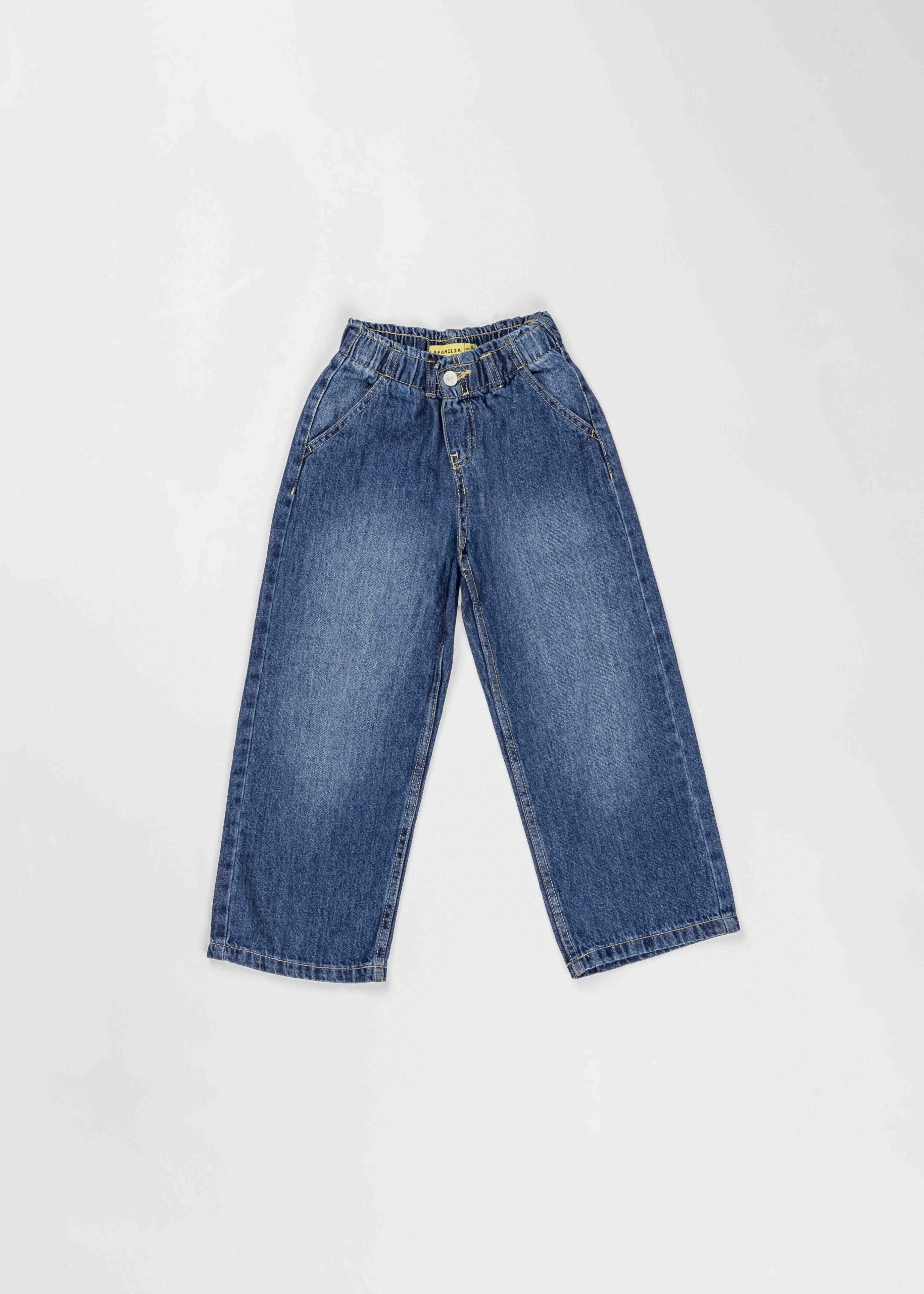 6126408030005-a Kids Girl Wide-Leg Jeans Trouser - Image 1