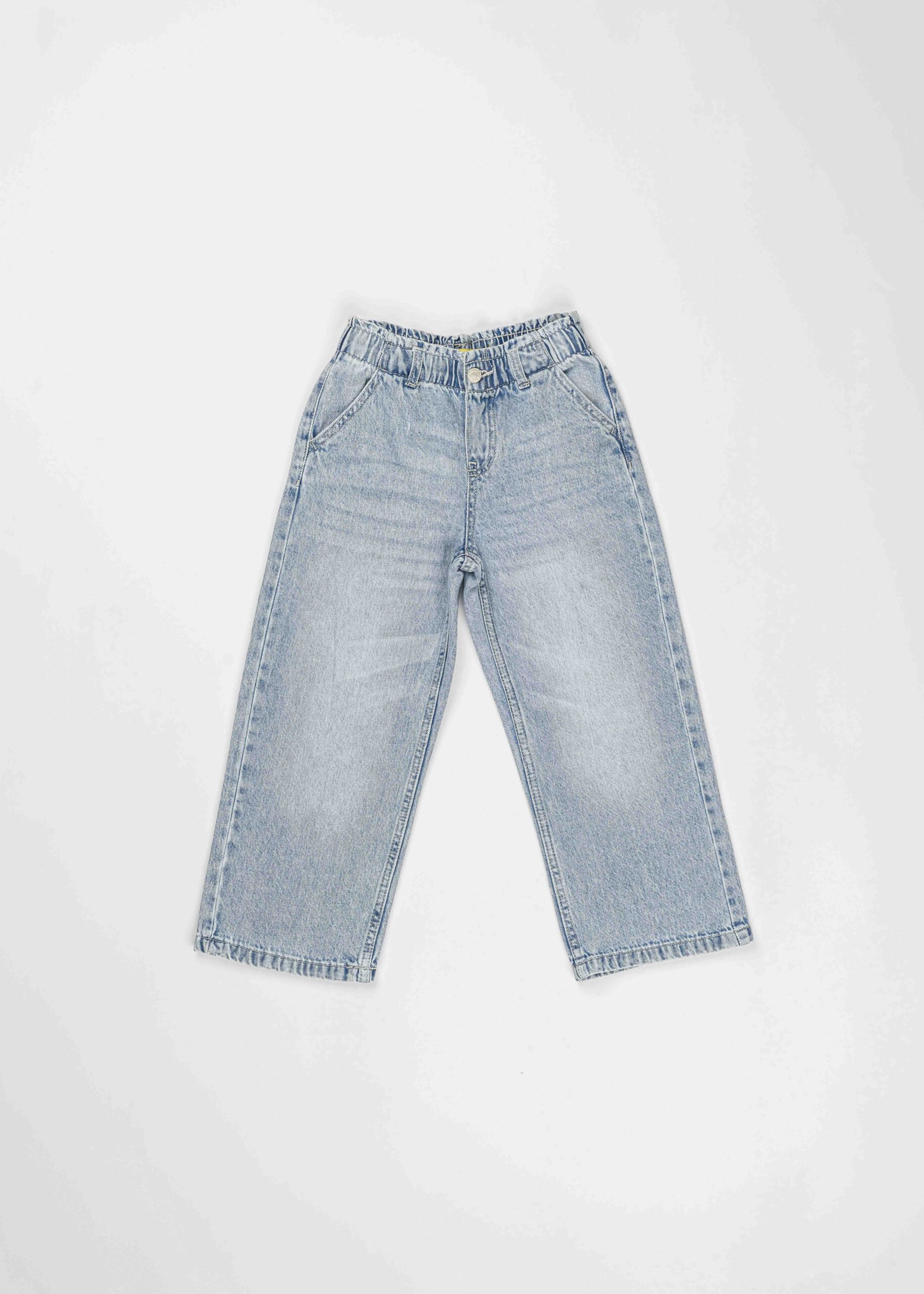 6126408030007-a Kids Girl Wide-Leg Jeans Trouser - Image 1