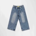 Kids Girl Fluid Jogger Jeans Trouser