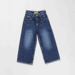 Kids Girl Wide-Leg Jeans Trouser