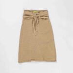 Kids Girl Long Denim Skirt