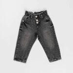 Baby Girl Mom-Fit Jeans Trouser