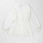 Women Pleated Detail Blouse