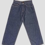 Men Wide-Leg Jeans Trouser