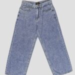 Men Relaxed Baggy-Fit Jeans Trouser