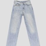 Men Wide-Leg Jeans Trouser