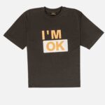 تيشيرت Relaxed-Fit رجالي "I'm Ok"