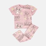 Kids Girl Two-Pieces "Stitch" Pajama