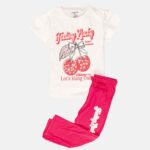 Kids Girl Two-Pieces "Feeling Lucky" Pajama
