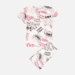 Kids Girl Two-Pieces "Stitch" Pajama