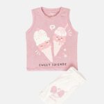 Baby Girl Two-Pieces "Sweet Friends" Pajama
