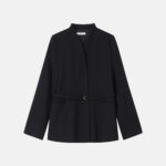 Women Belted Blazer