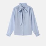 Women Tie-Neck Shirt
