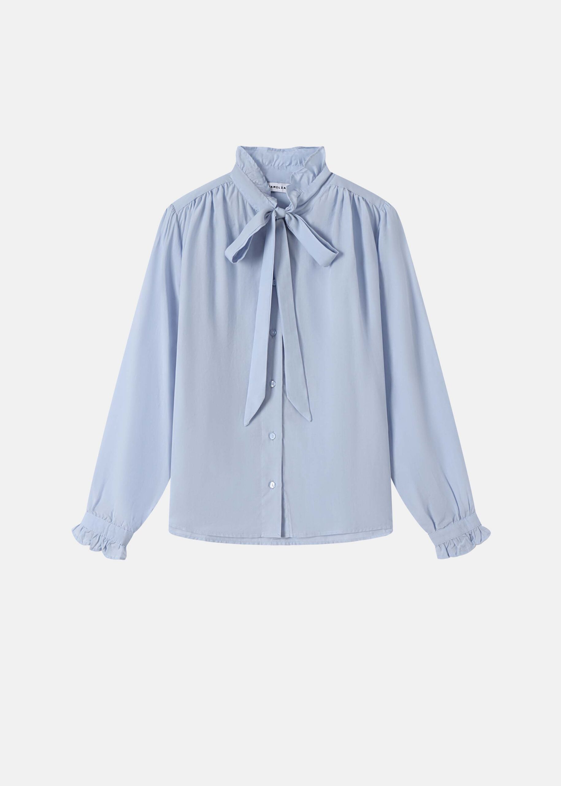 6226204007905-a Women Tie-Neck Shirt - Image 1