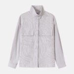 Women High-Neck Utility Shirt