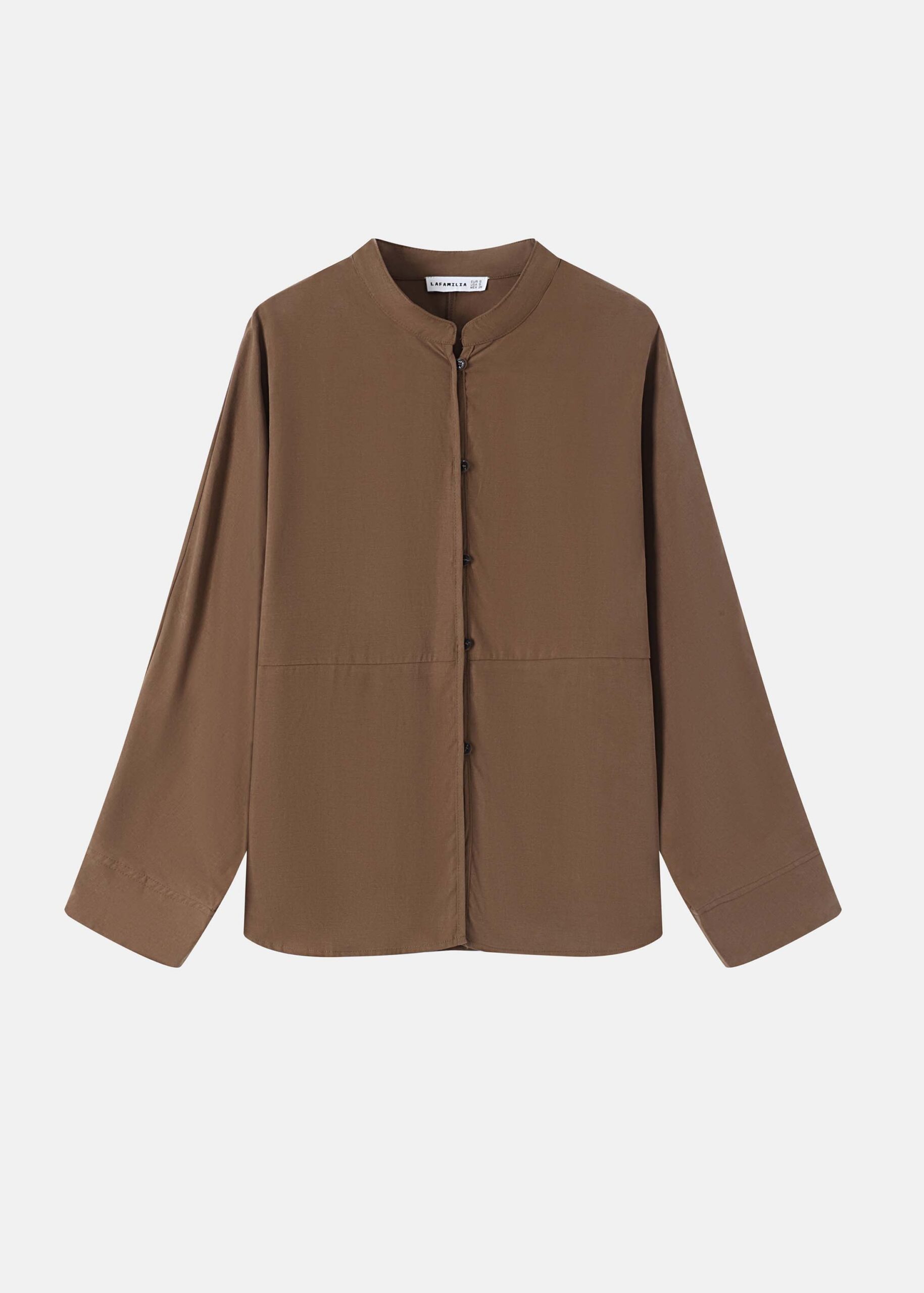 6226204008716-a Women Round-Collar Shirt - Image 1