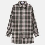 قميص نسائي كاروهات Tartan
