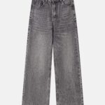 Women Straight-Leg High-Rise Full-Length Jeans Trouser