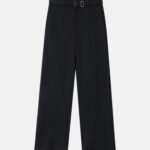 بنطلون نسائي مع حزام Regular-Fit