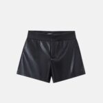 Women Leather Short