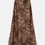 Women Leopard Print Skirt