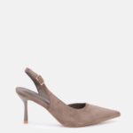 Women Suede Heels Shoes