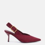 Women Suede Heels Shoes