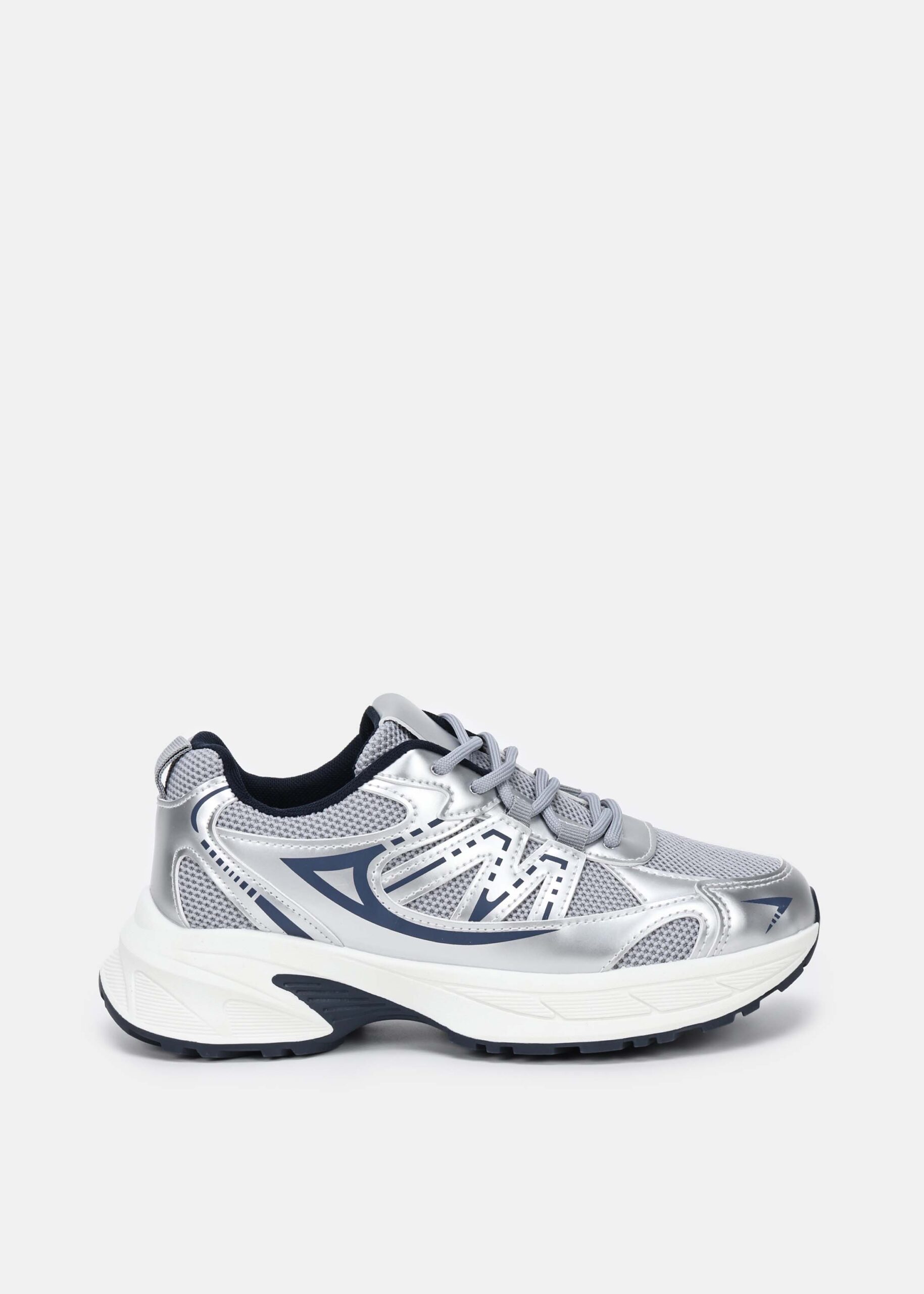 6226213060750-a Women Lace-Up Sneankers - Image 1