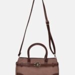 Women Fabric and Leather Bag