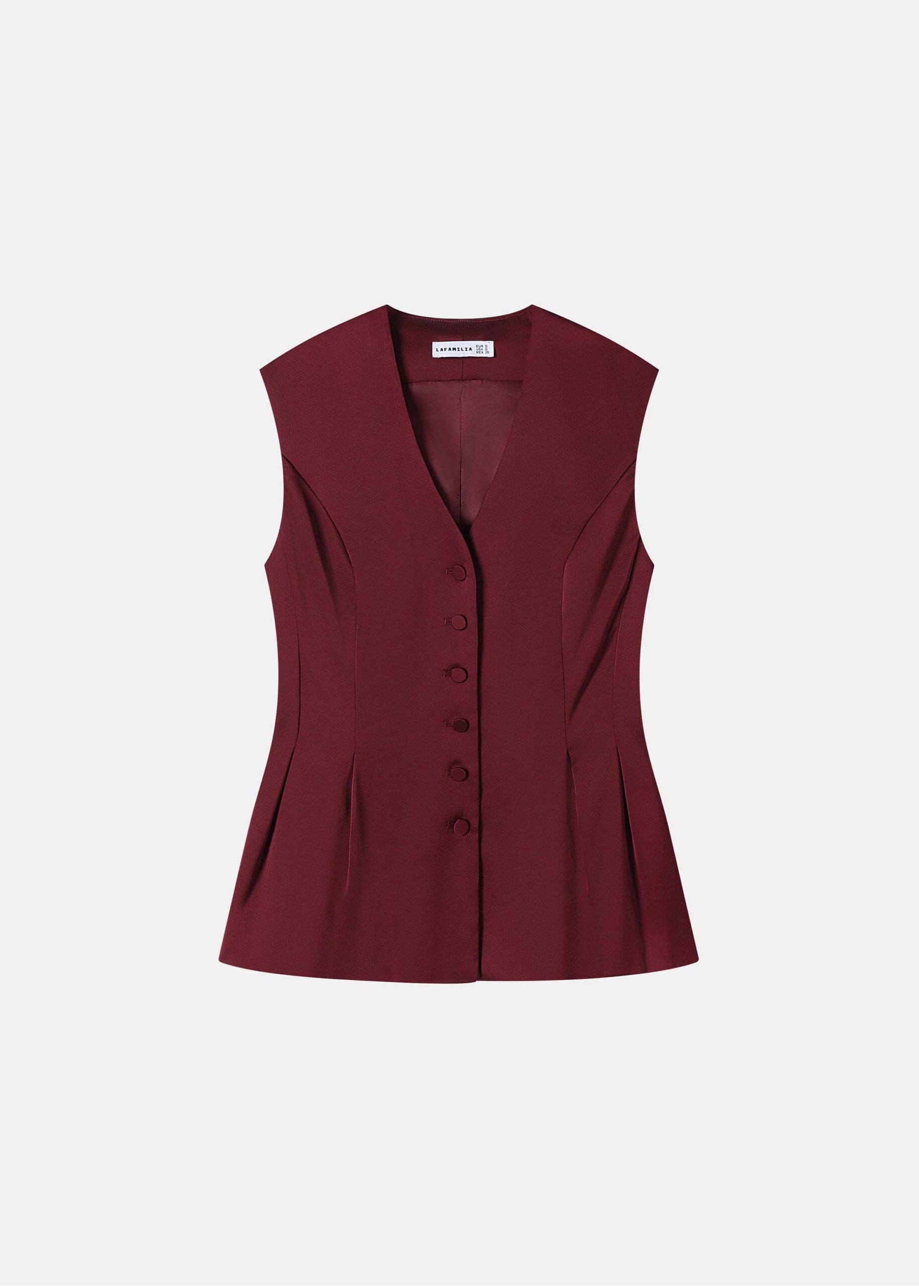 6226216006728-a Women Satin Sleeveless Vest - Image 1