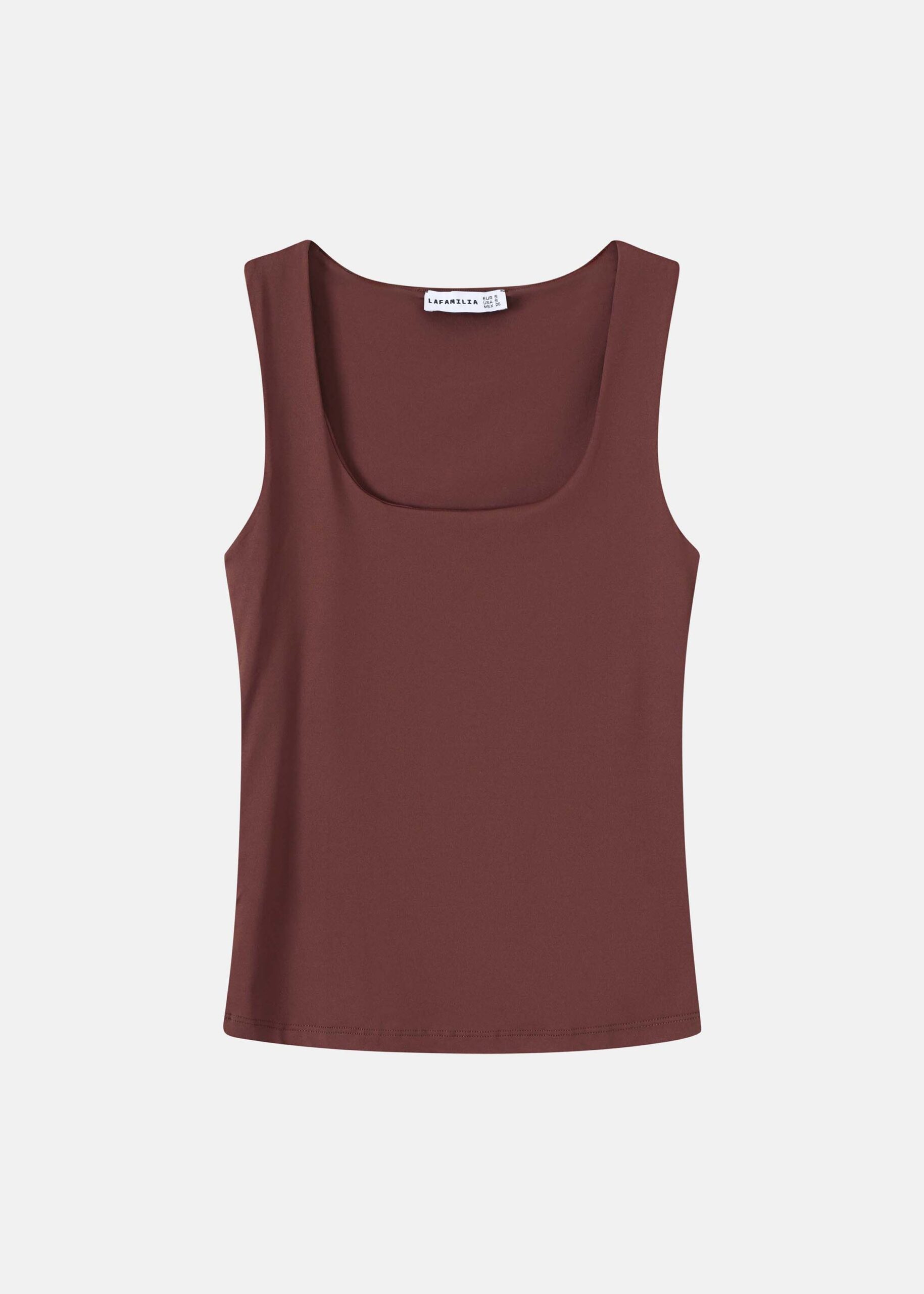 6226216013416-a Women Square-Neckline Sleeveless Top - Image 1