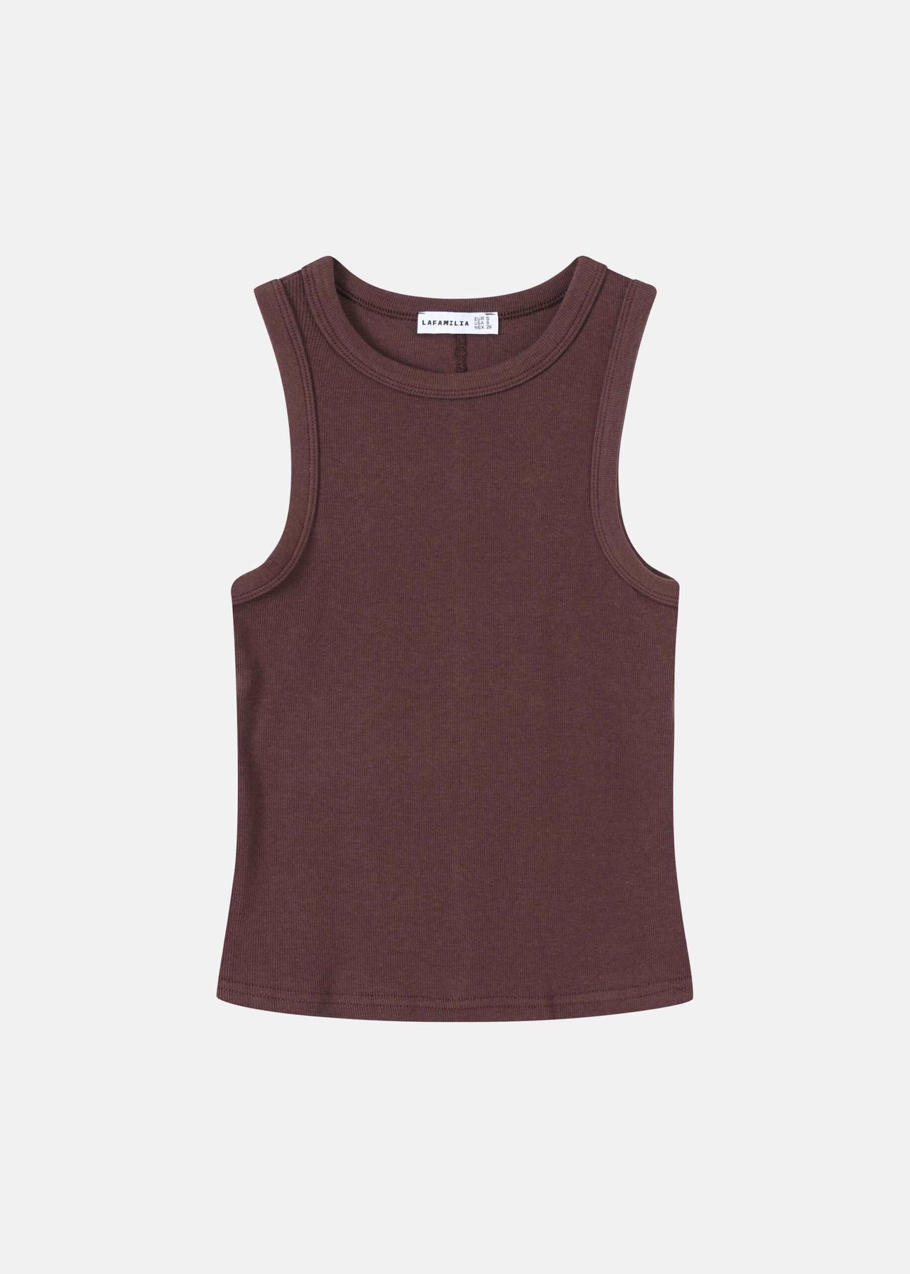 6226216013516-a Women Basic Ribbed Tank Top - Image 1