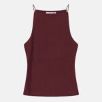 Women Boat-Neck Sleeveless Top