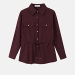 Women Shirt With Flap Pockets