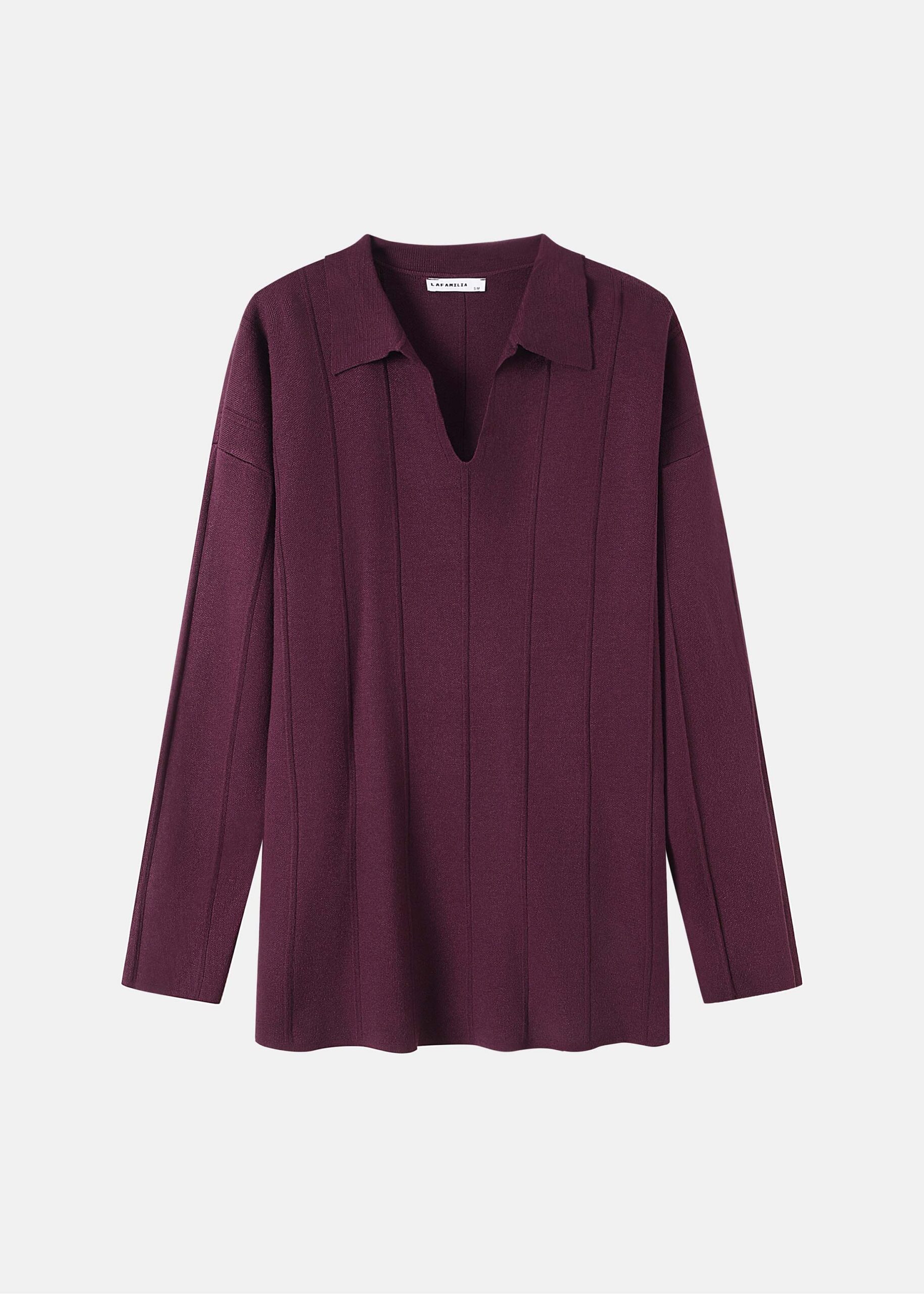 6226216027757-a Women Polo-Neck Sweatshirt - Image 1